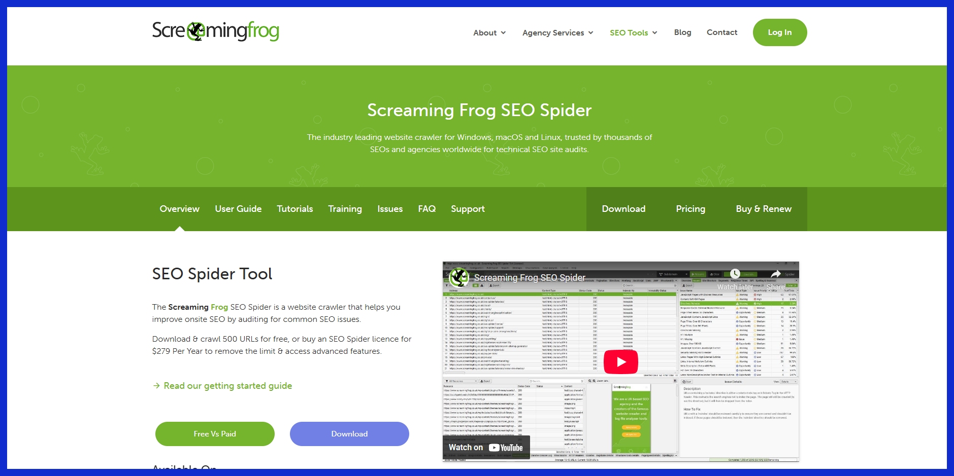 screaming frog
