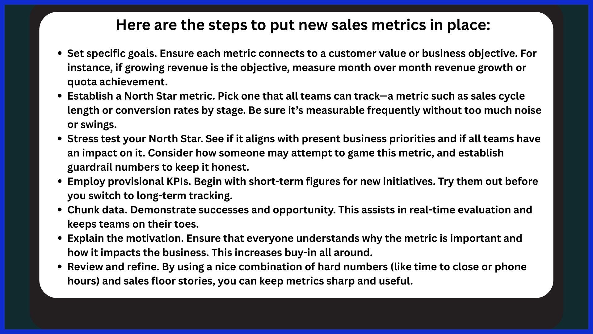 enablement content usage metrics