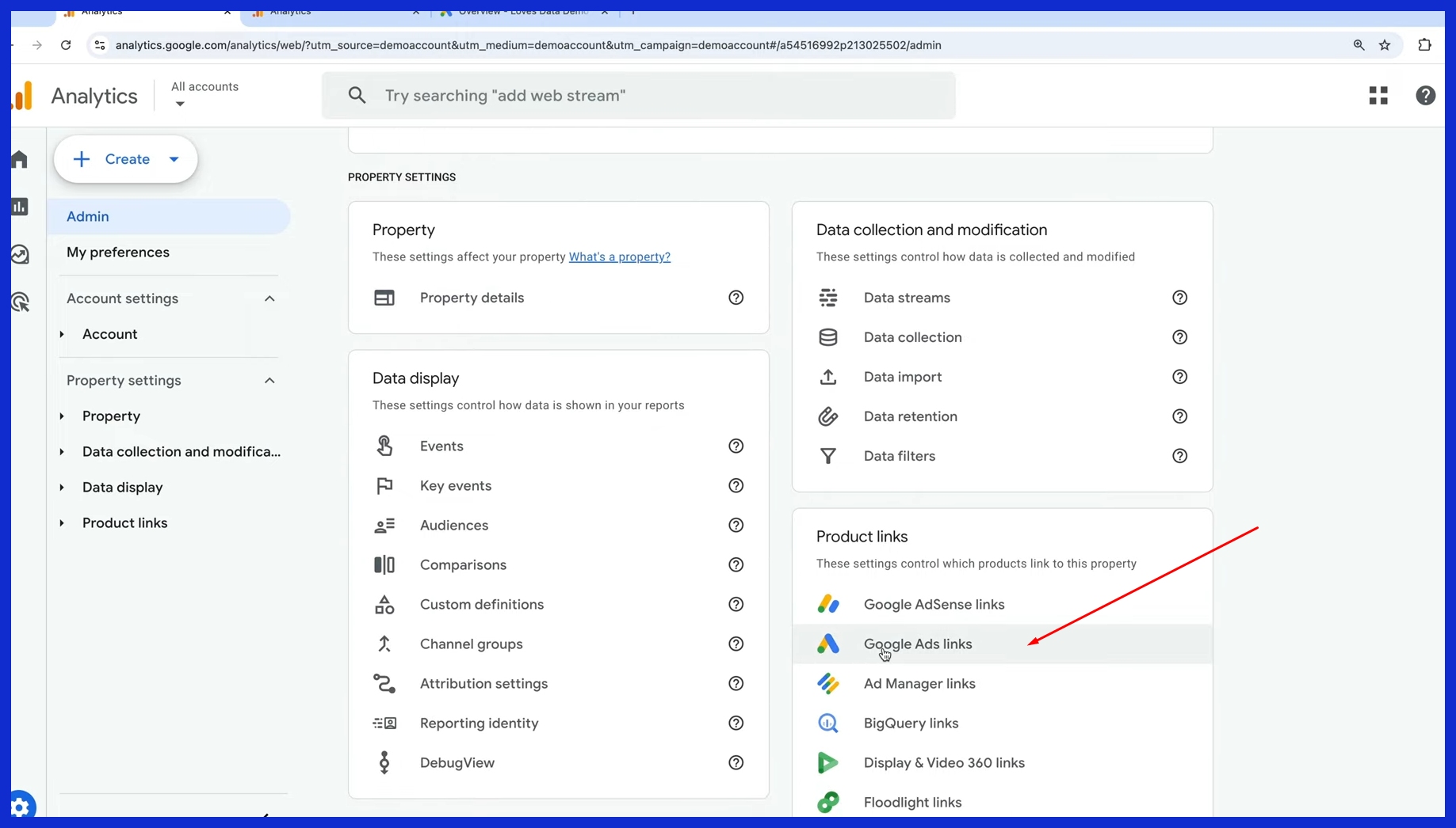 Link to Google Ads Platforms