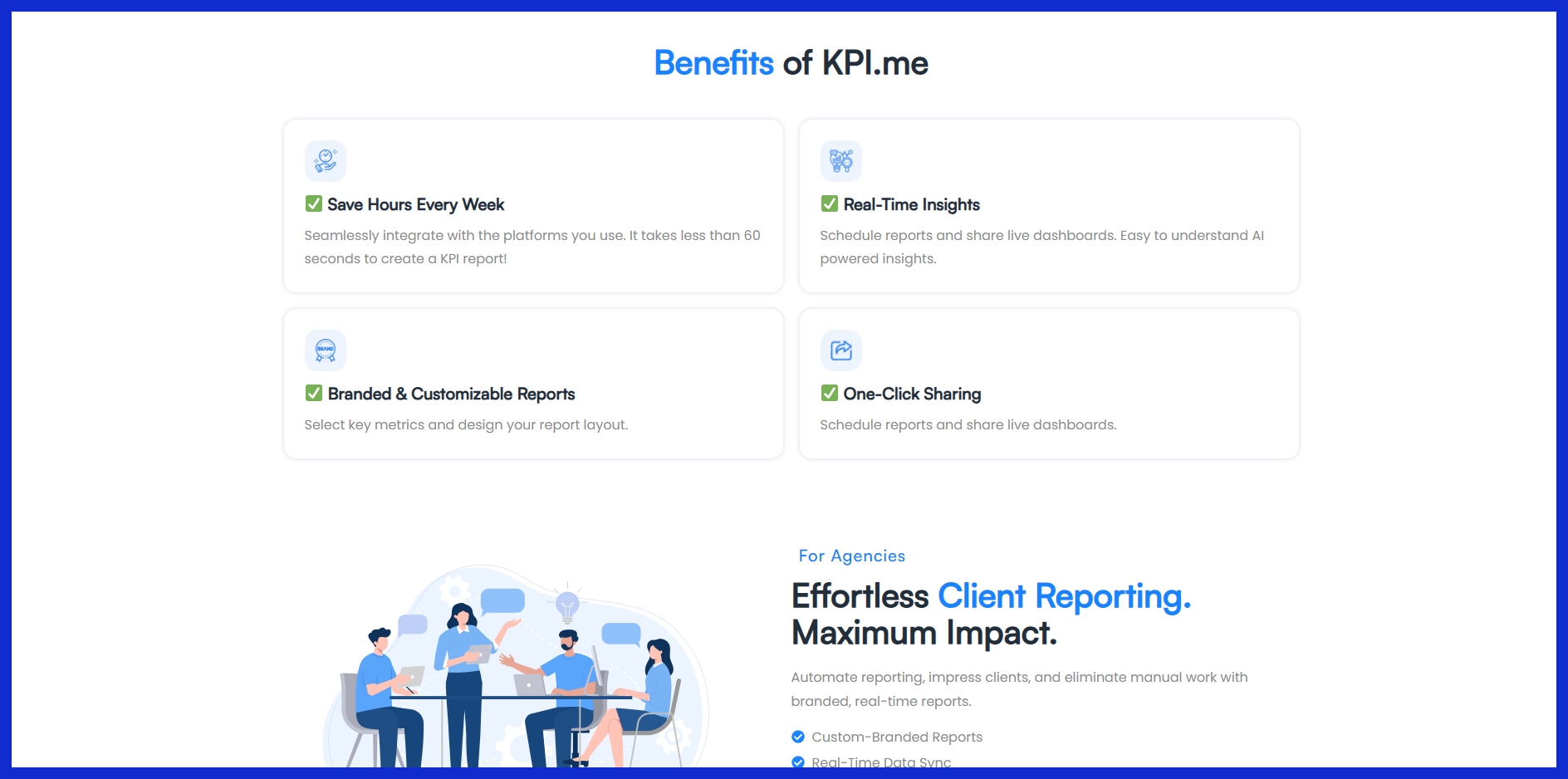 benefits of kpi.me