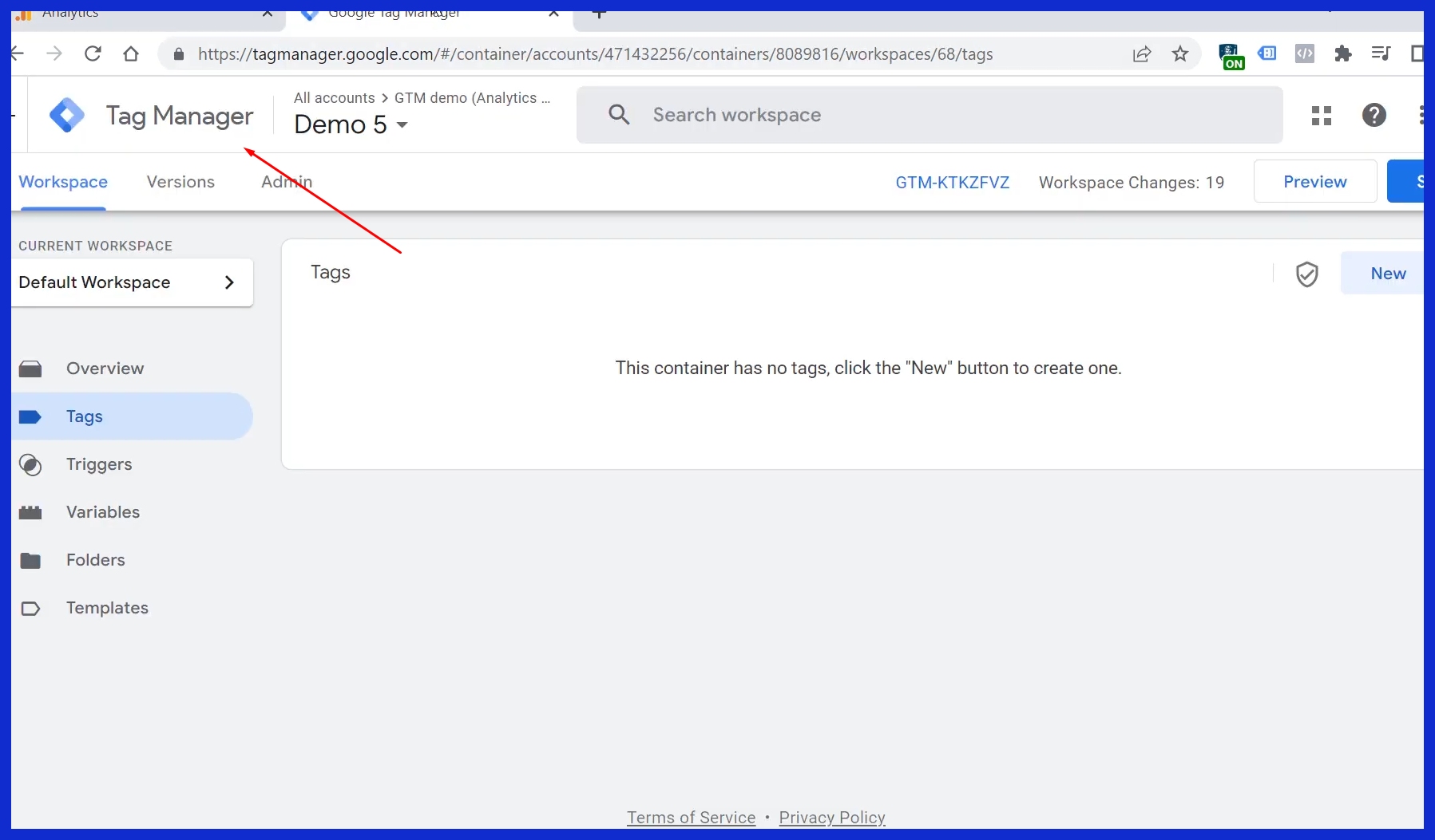 google tag manager