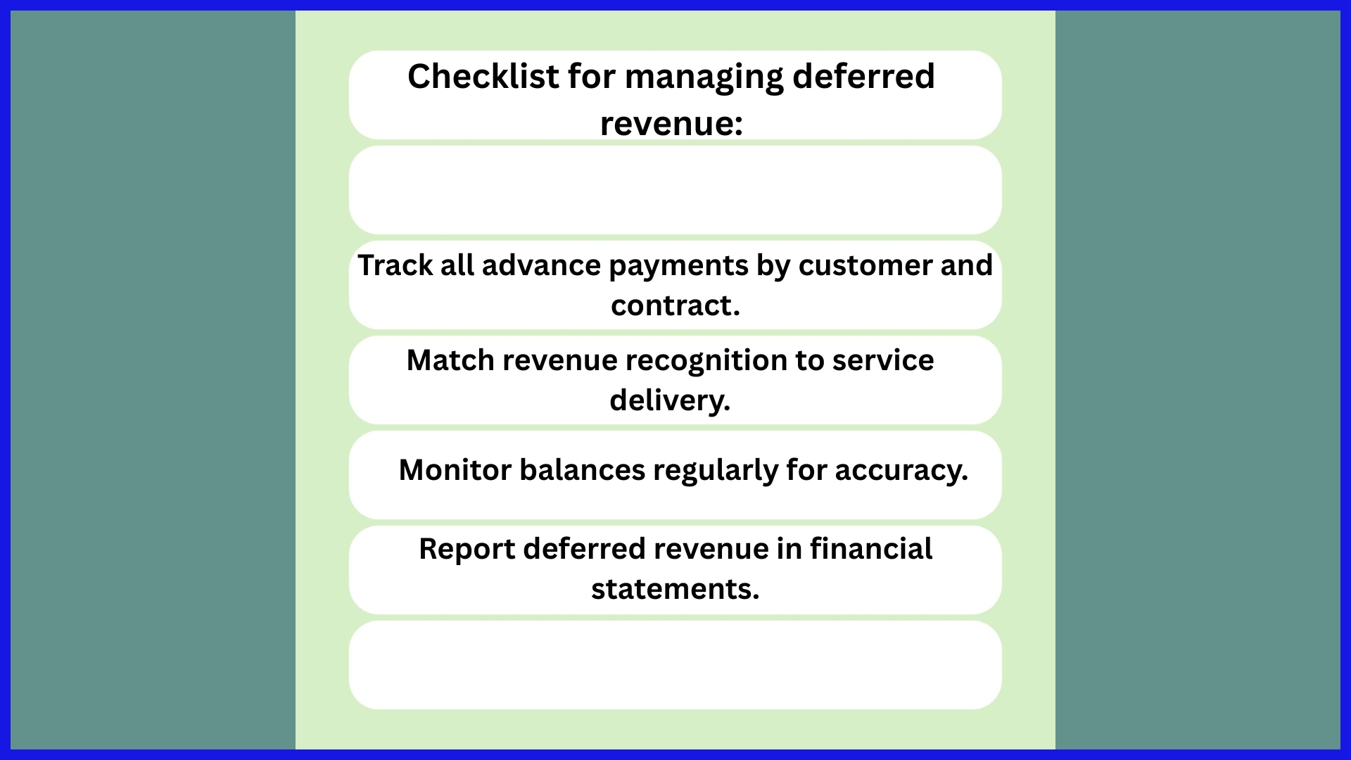 Deferred Revenue