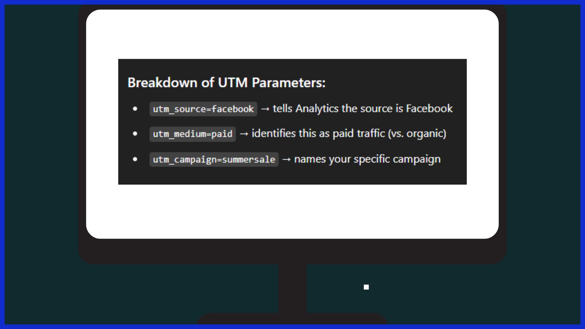 1. Understand UTM Components