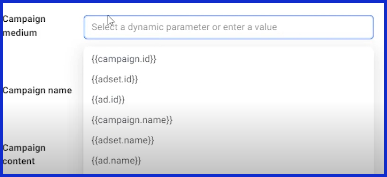 Implement Dynamic Parameters