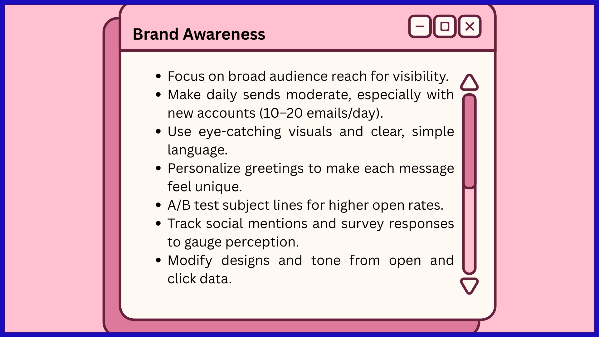 Adjusting Volume for Campaign Goals