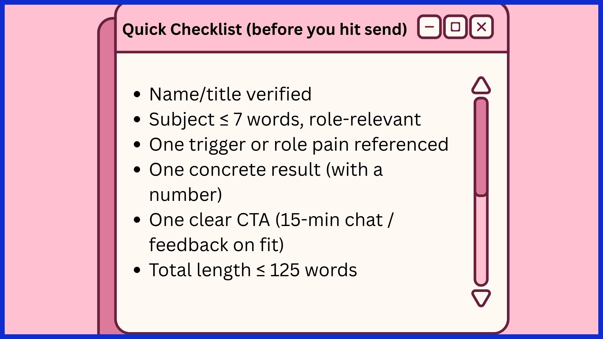 Light-touch examples