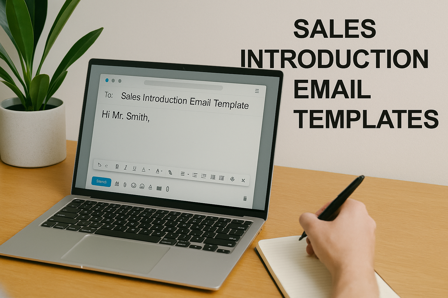 Sales introduction email template