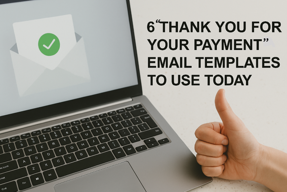 Thank You for Your Payment