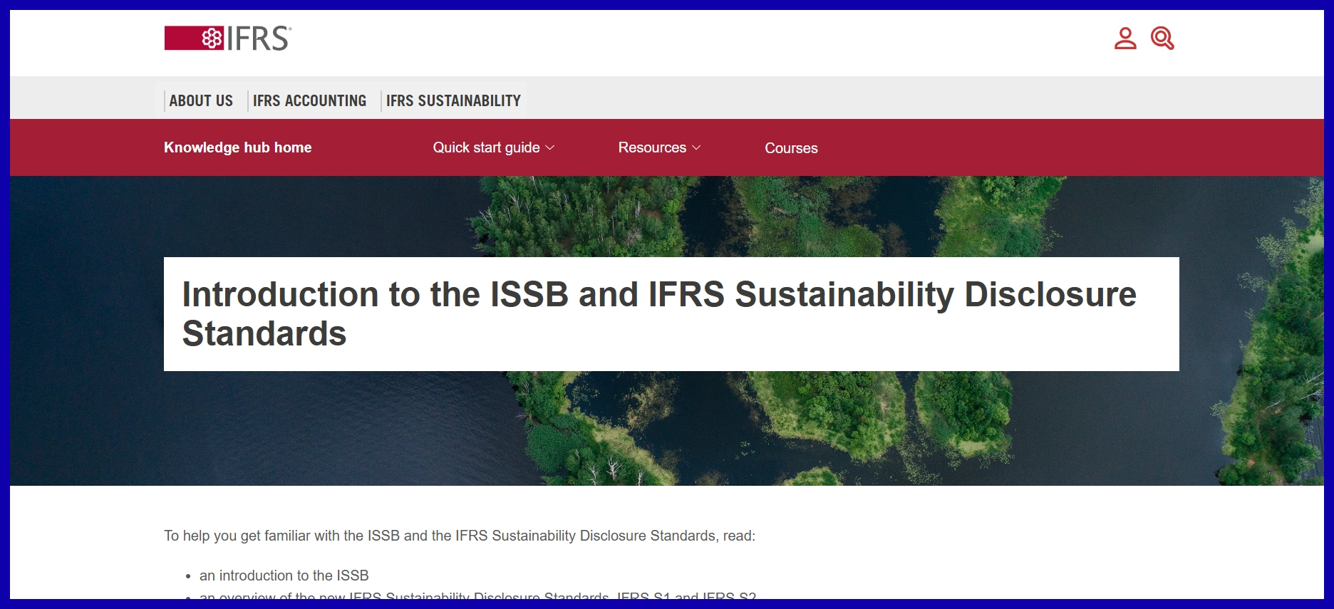 ISSB/IFRS Sustainability Standards (S1 & S2)