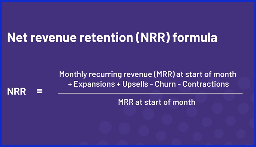 Net Revenue Retention (NRR):