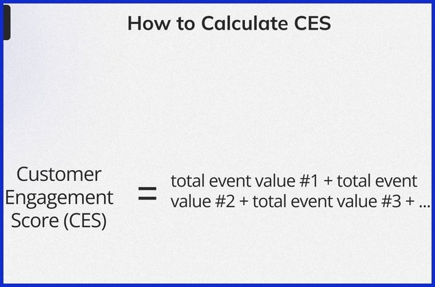 Customer Engagement Score (CES)