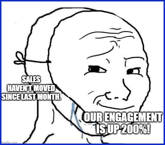 Engagement ≠ Sales