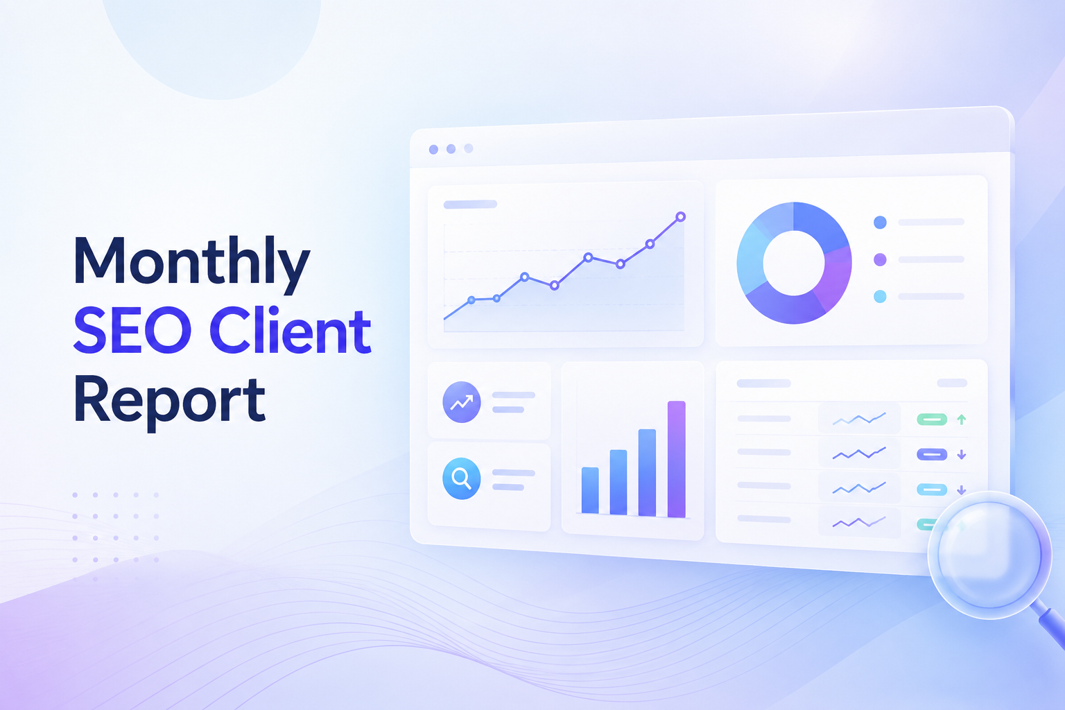 monthly seo client report